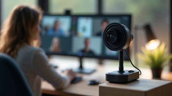 Choisir une caméra pour chat avec un champ de vision large